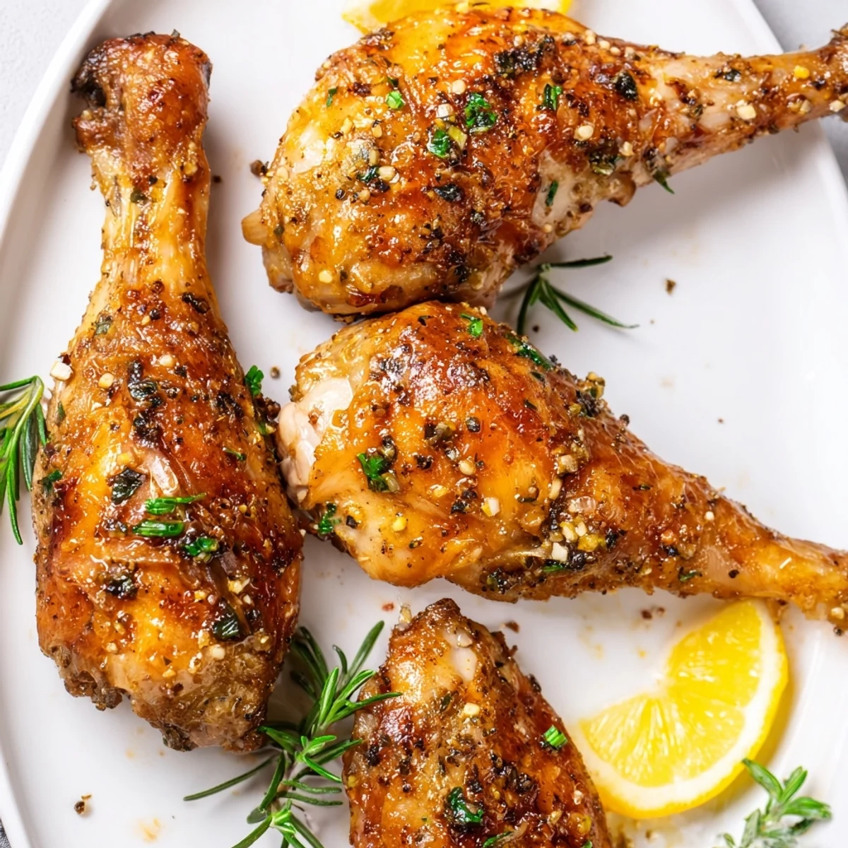 Herb Roasted Turkey Drumsticks