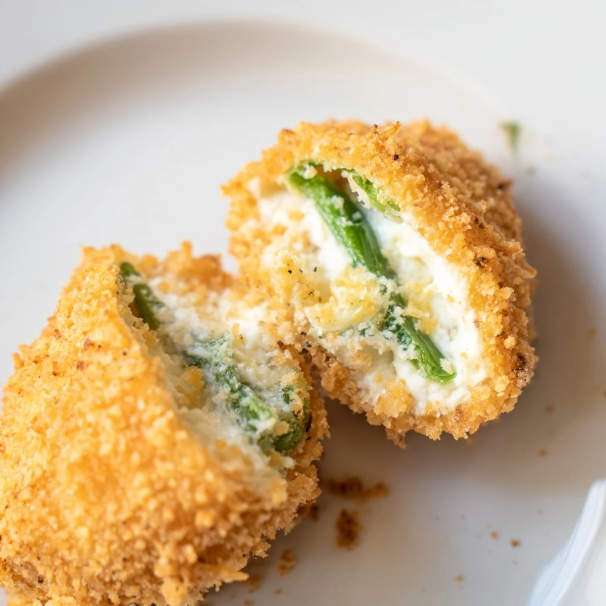 Cheesy, golden-brown Spicy Jalapeno Poppers with a spicy kick, stacked on parchment paper for a casual game-day snack spread.