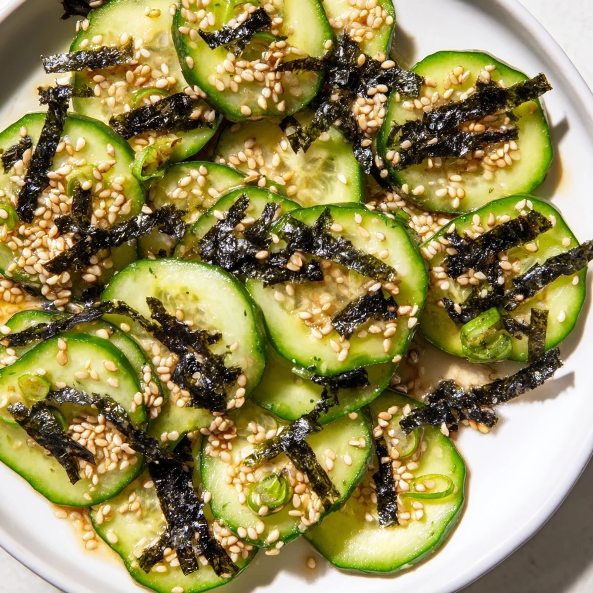 Sushi Cucumber Salad