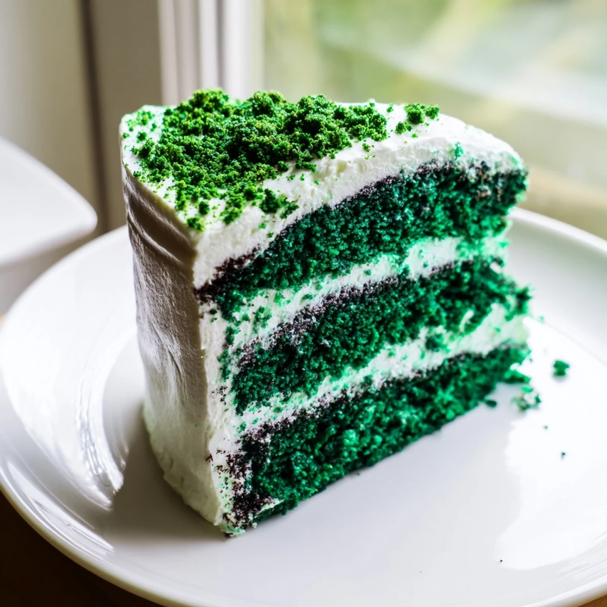 Green Velvet Cake