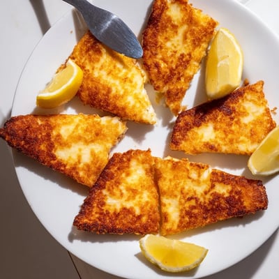 Crispy Greek Fried Cheese